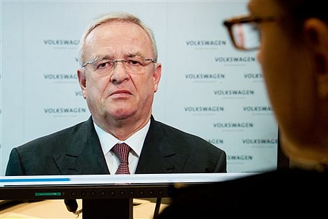 File photo of Martin Winterkorn, CEO of Volkswagen | AP