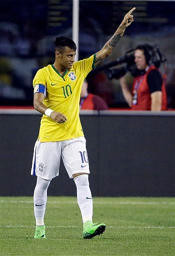 The Barcelona forward was suspended for four matches after his red card in Brazil's 1-0 loss to Colombia at the Copa America in June.| (File/AP)