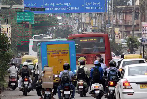 Traffic on the roads of Bengaluru | EPS