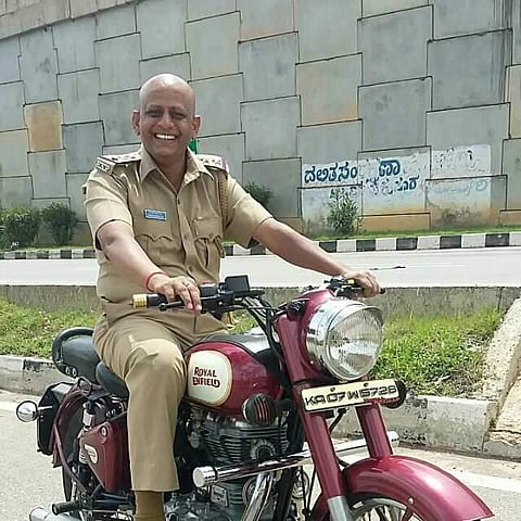 Circle inspector Raghavendra, 40, shot himself with his service revolver in Malur Police Station