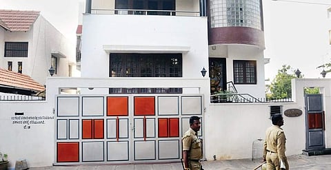 Actor Darshan’s house that was built on a storm water drain