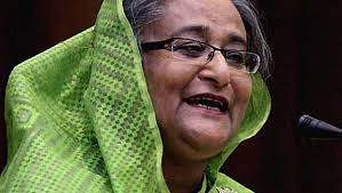 Sheikh Hasina.