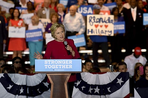 Democratic presidential nominee Hillary Clinton | AP
