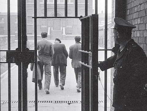 The four prisoners choose to distance themselves from the unspeakable horrors