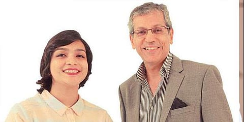 Sneha Sankar with Tarun Rai, CEO, J Walter Thompson - South Asia