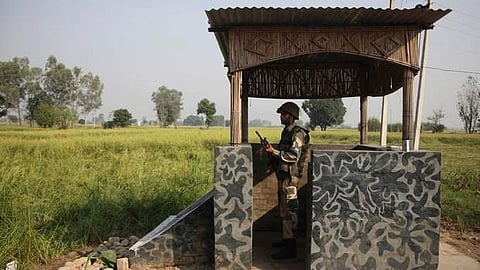 A file image of an Indian army personnel on duty. (AP)