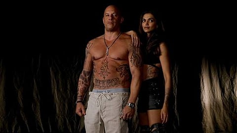 Vin Diesel and Deepika Padukone.