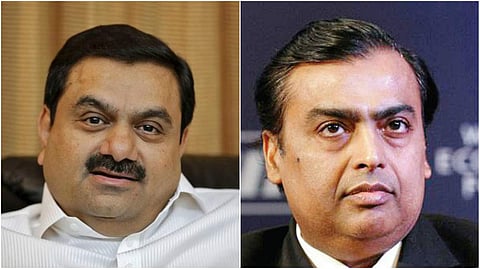 Adani and Ambani | Agencies