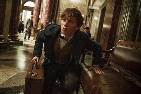 This image released by Warner Bros. Entertainment shows Eddie Redmayne in a scene from, 'Fantastic Beasts and Where to Find Them.'(Photo |AP)