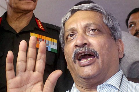 Defence minister Manohar Parrikar (File Photo | PTI)
