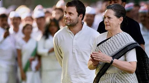 Congress Party president Sonia Gandhi, vice-president Rahul Gandhi | (File Photo/PTI)