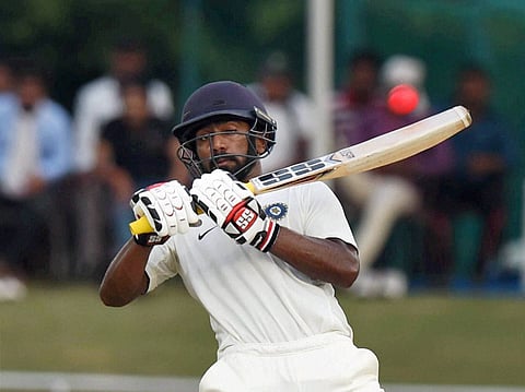 Tamil Nadu batsman Abhinav Mukund. | PTI