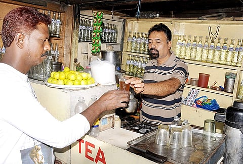 Mir Farman Ali set up the shop in 1991 and uses his mother’s recipe for masala tea | express