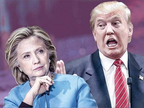 Hillary Clinton and Donald Trump