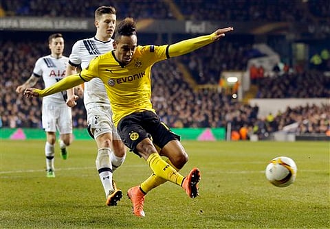 Dortmund's Pierre-Emerick Aubameyang. (File Photo)