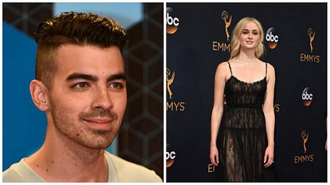 Singer Joe Jonas (left), Actress Sophie Turner. (Photo | AFP)