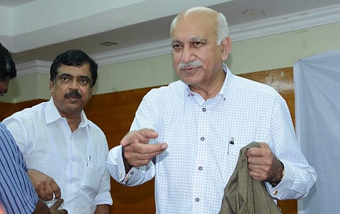 Minister of State for External Affairs M.J. Akbar