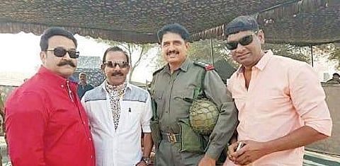 A shoot amid hidden dangers