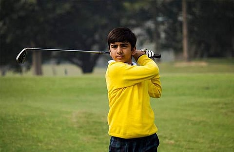 Arjun Bhati wins in Kids Golf World Championship