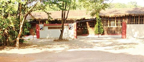 The resort inside the Dandeli Wildlife Sanctuary