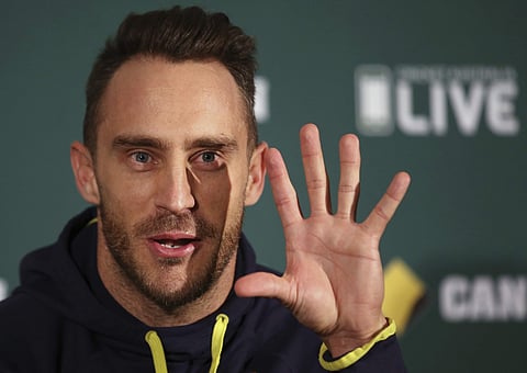 South Africa's captain Faf du Plessis. | (File | AP)