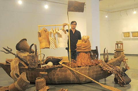 Contemporary artist Ravikumar Kashi | JITHENDRA M