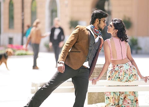 Prithvi and Malavika Mohanan