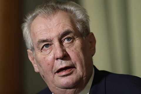 Czech president Milos Zeman (Photo | AP)
