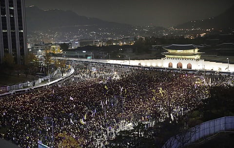 S. Koreans to march for 6th weekend calling for Park ouster