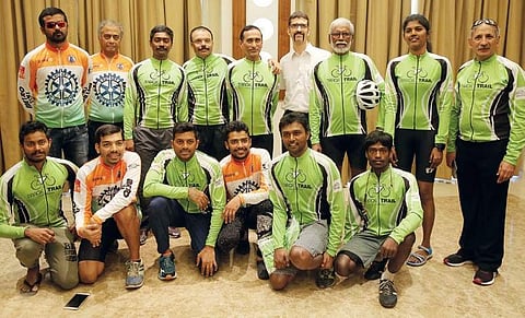 Riders of the K2K Tour de Rotary|Sunish P Surendran