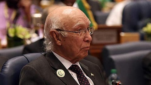Pakistan Prime Minister’s foreign policy adviser Sartaj Aziz (File|AFP)
