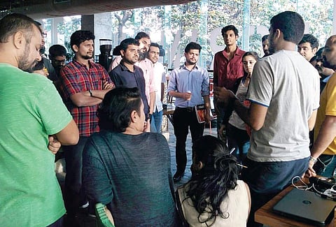 Participants at a previous Gathr event in the city