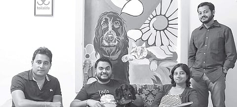 The team behind app TailsLife