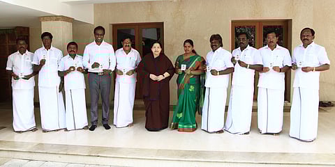 10 Former MLAs From DMDK, PMK, PT Join AIADMK