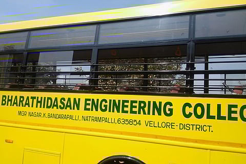 The place where the blast happened. | EPS