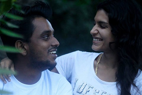 Rahul Pashupalan and Rashmi R Nair of 'Kiss of Love' fame. (File photo | EPS)