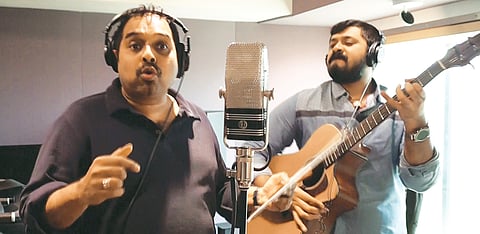 Back from Heart Attack, Shankar Mahadevan Sings for Tamil Film