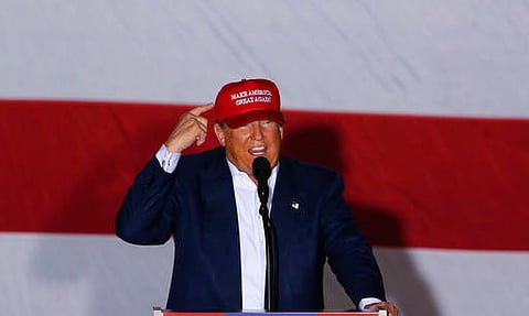 US President Donald Trump