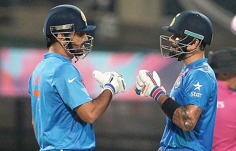 Dhoni, praising India's Test captain, said Kohli is always pushing the envelope and that is what makes him special.