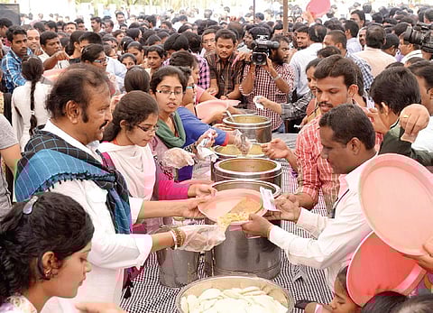 Tollywood Star Sells 'Assembly Rowdy Idly'