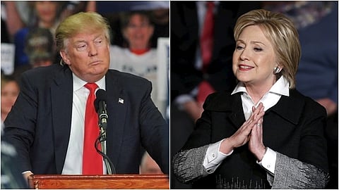 Republican Donald Trump (L) and Democrat Hillary Clinton (R). |Reuters
