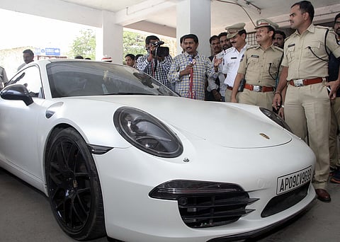 Look Who's at the Wheel: Union Minister's Son Caught Speeding