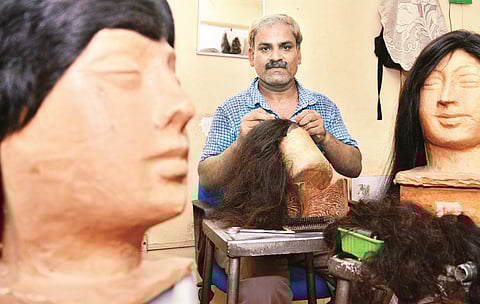 Glam Wig-Maker Now Crafts For a Cause