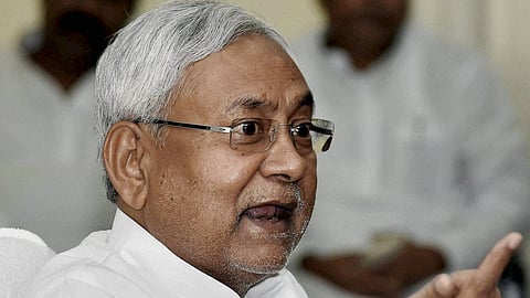 Bihar Chief Minister Nitish Kumar.
