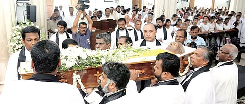 Bishop Sam Mathew Laid to Rest