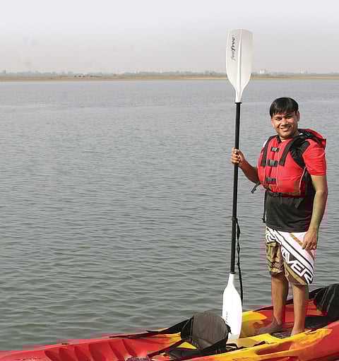 River Sutra of Cuttack Kayaker