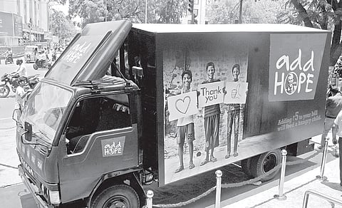 Add hope subtracts hunger