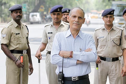 Never say quit is motto of cop who fought parliament attackers