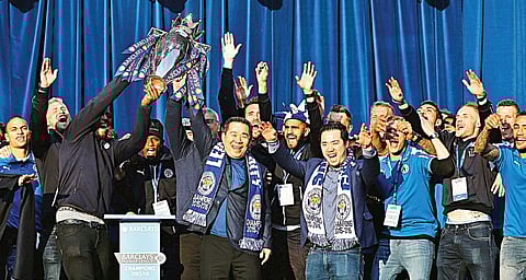 City football fans can't get enough of leicester City