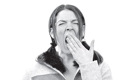 Stop yawning and start moving